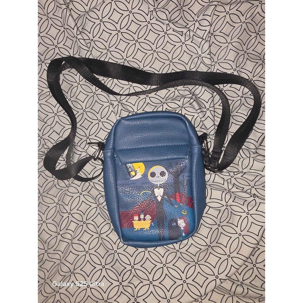 Buckle down nightmare before Christmas jack skellington crossbody bag purse tote